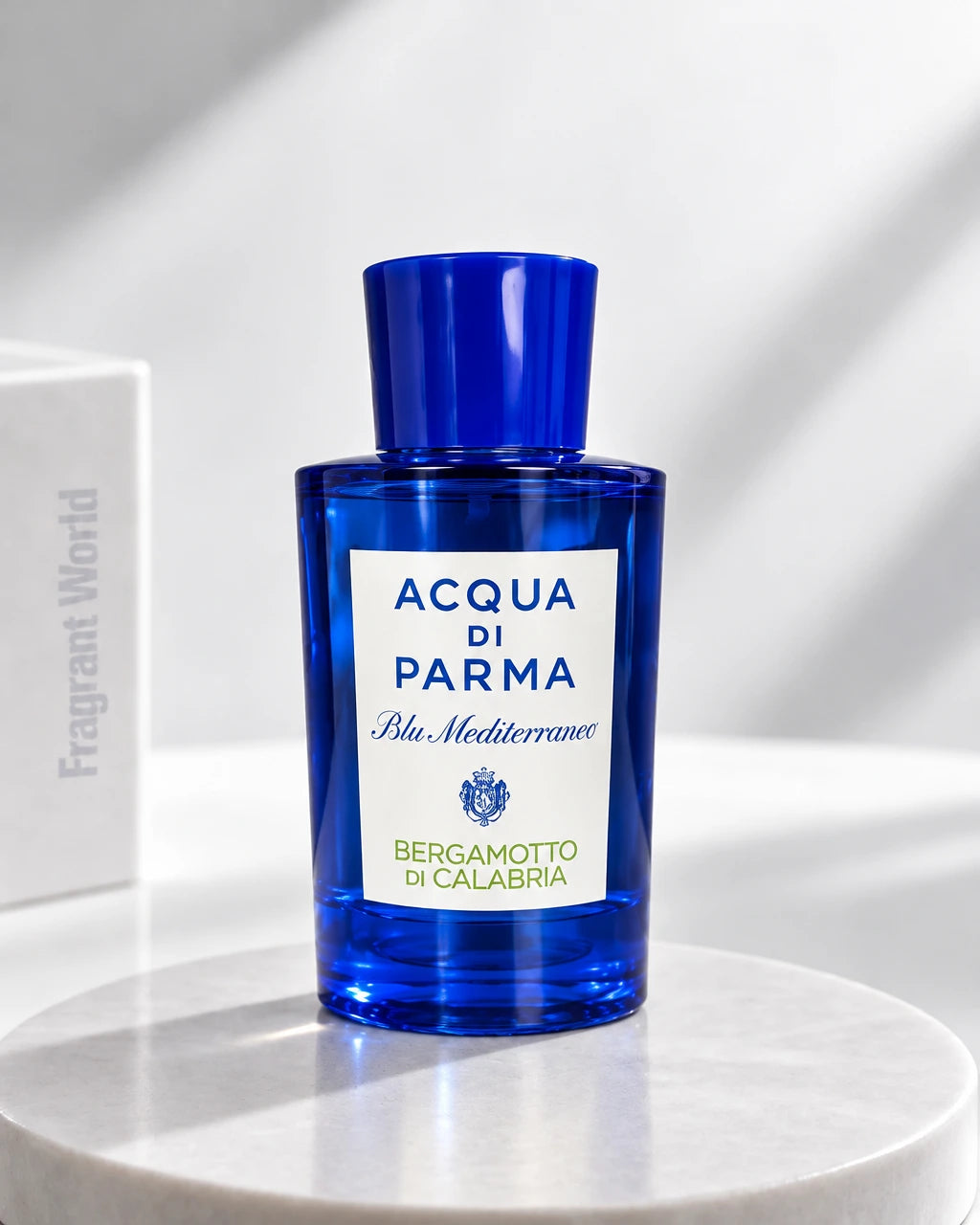 Acqua Di Parma 'Blu Mediterraneo' BERGAMOTTO DI CALABRIA | Recreate @visual reference 1 exactly as it is but my fragrance instead of the one in it, very naturally.