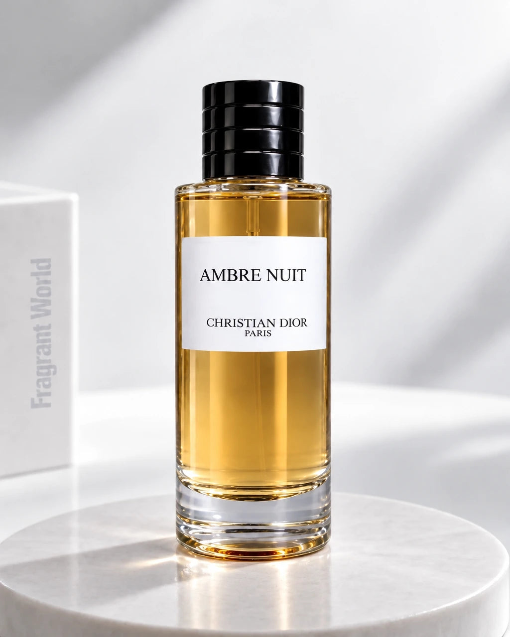 Dior 'Maison Christian Dior' AMBRE NUIT | Recreate @visual reference 2 exactly as it is but my fragrance instead of the one in it, very naturally.