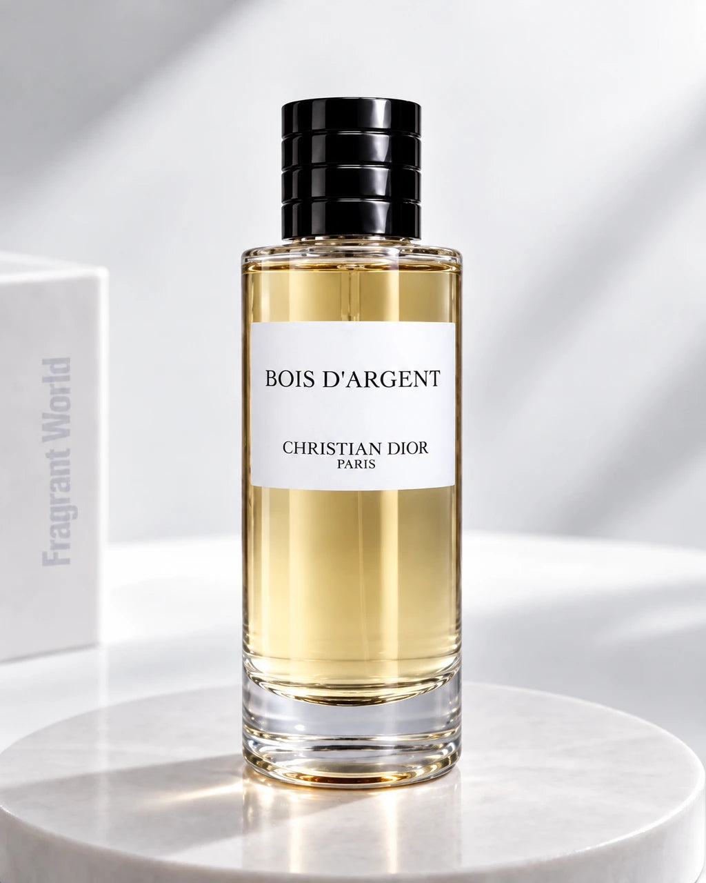 Dior 'Maison Christian Dior' BOIS D'ARGENT | Recreate @visual reference 2 exactly as it is but my fragrance instead of the one in it, very naturally.