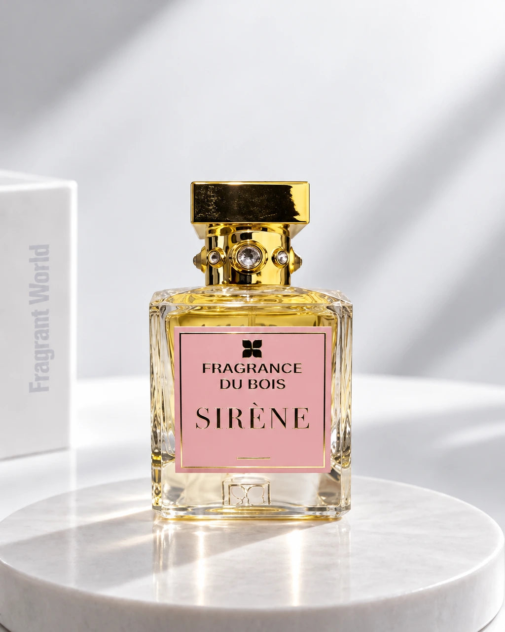 Fragrance Du Bois SIRÈNE | Recreate @visual reference 2 exactly as it is but my fragrance instead of the one in it, very naturally.