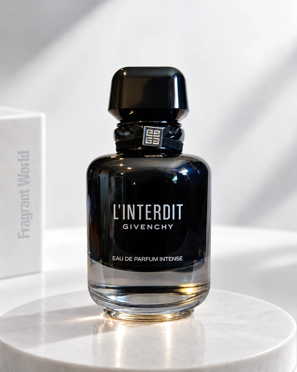 Givenchy L'INTERDIT Eau de Parfum Intense | Recreate @visual reference 2 exactly as it is but my fragrance instead of the one in it, very naturally.
