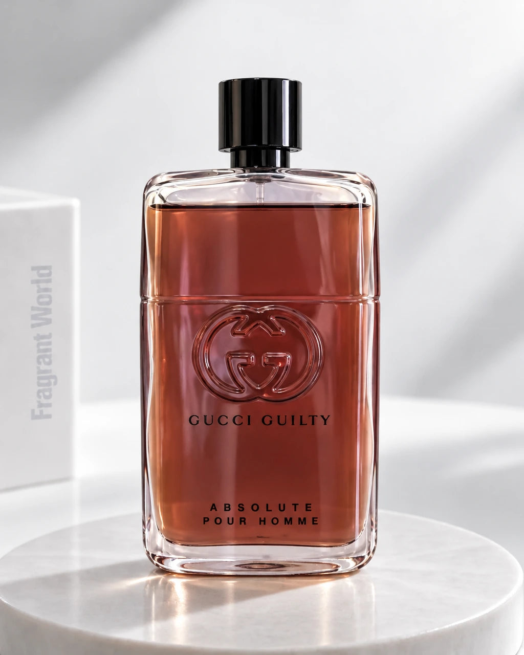 Gucci GUILTY ABSOLUTE | Recreate @visual reference 2 exactly as it is but my fragrance instead of the one in it, very naturally.