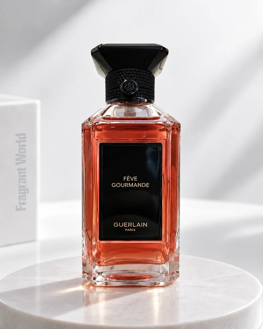 Guerlain 'L'Art et la Matière' FÈVE GOURMANDE (Gourmand Coquin) | Recreate @visual reference 2 exactly as it is but my fragrance instead of the one in it, very naturally.