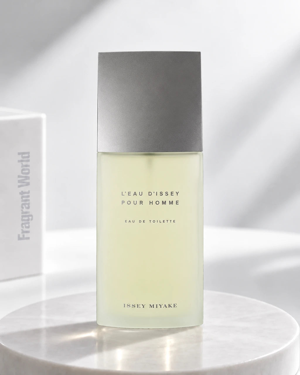 Issey Miyake L'EAU D'ISSEY POUR HOMME Eau de Toilette | Recreate @visual reference 2 exactly as it is but my fragrance instead of the one in it, very naturally.