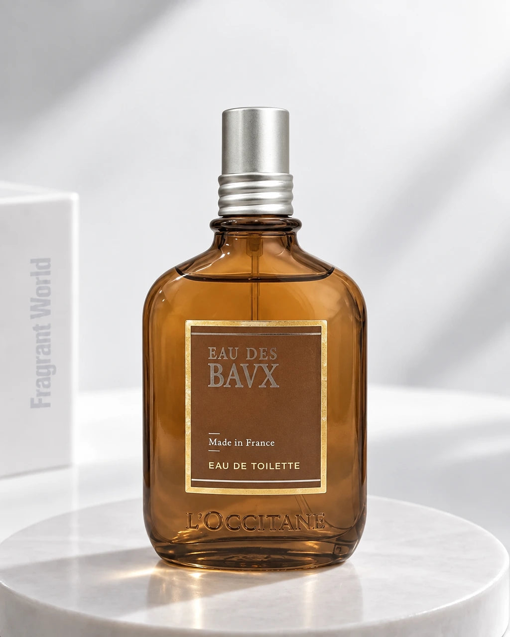 L’Occitane en Provence Eau des Baux | Recreate @visual reference 2 exactly as it is but my fragrance instead of the one in it, very naturally.