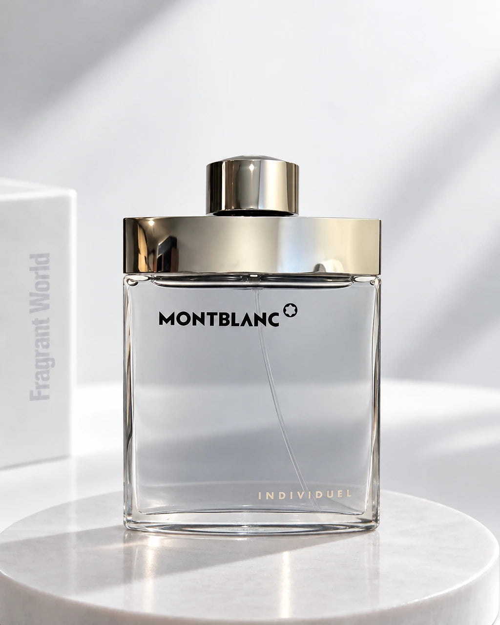 Montblanc INDIVIDUEL | Recreate @visual reference 2 exactly as it is but my fragrance instead of the one in it, very naturally.