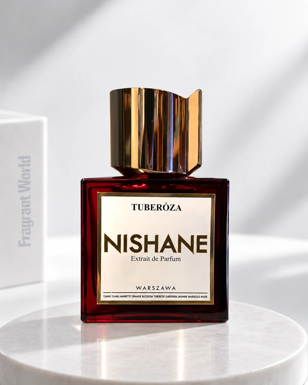 Nishane TUBERÓZA | Recreate @visual reference 2 exactly as it is but my fragrance instead of the one in it, very naturally.