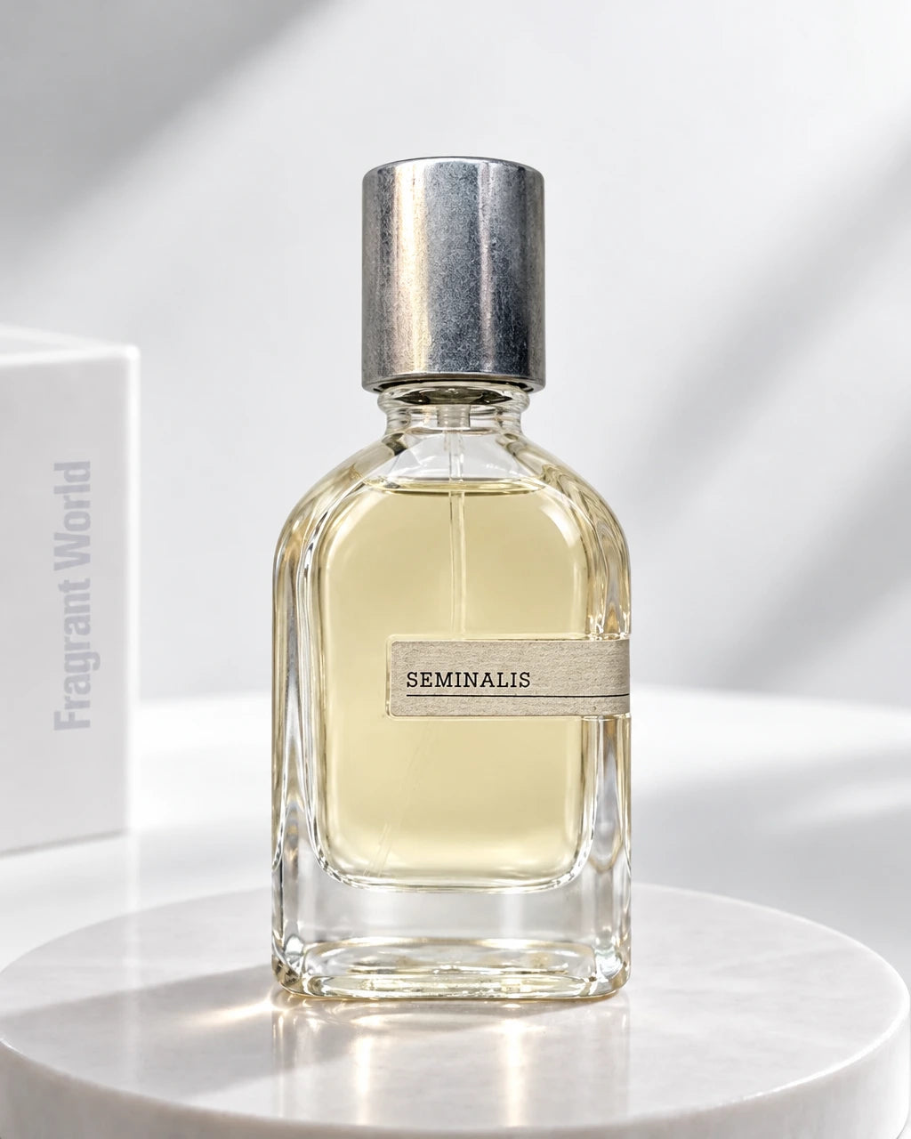 Orto Parisi SEMINALIS | Recreate @visual reference 2 exactly as it is but my fragrance instead of the one in it, very naturally.