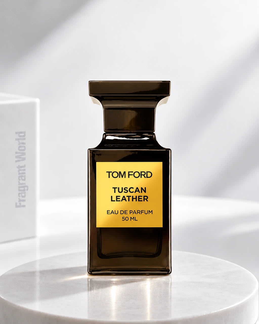 Tom Ford 'Private Blend' TUSCAN LEATHER | Recreate @visual reference 2 exactly as it is but my fragrance instead of the one in it, very naturally.