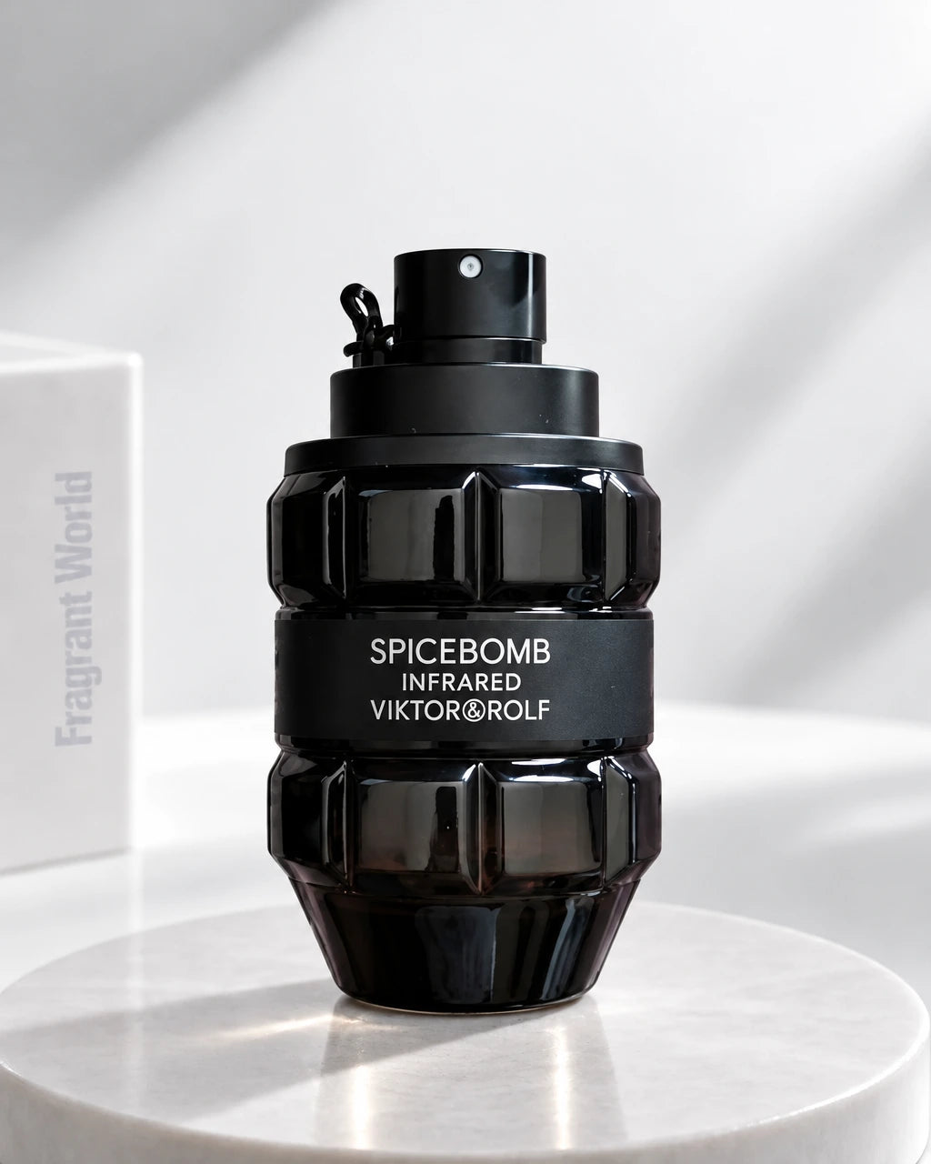 Viktor & Rolf SPICEBOMB INFRARED EDT | Recreate @visual reference 2 exactly as it is but my fragrance instead of the one in it, very naturally.