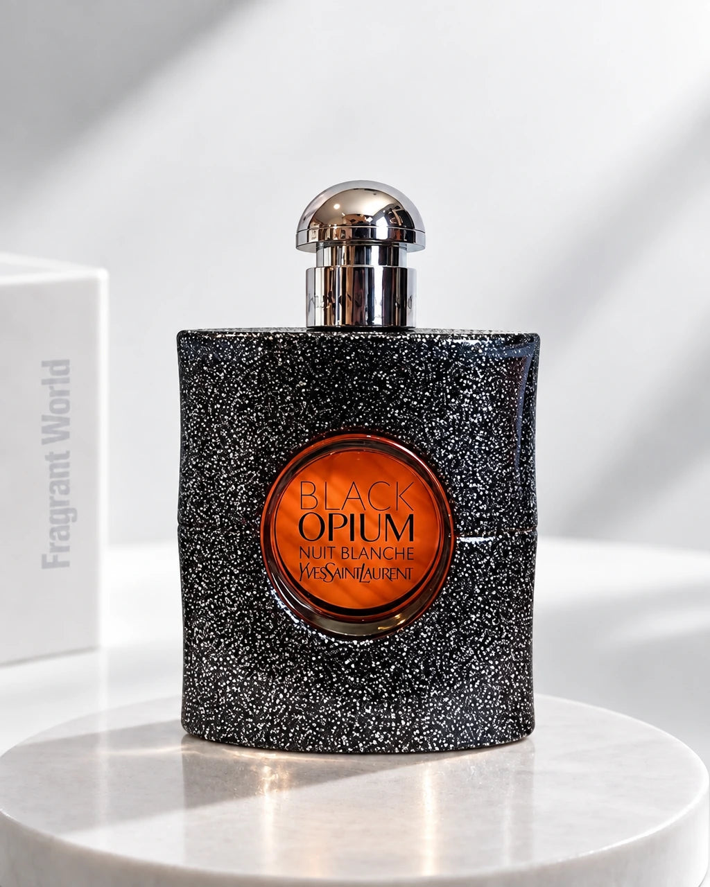 YSL BLACK OPIUM NUIT BLANCHE | Recreate @visual reference 2 exactly as it is but my fragrance instead of the one in it, very naturally.