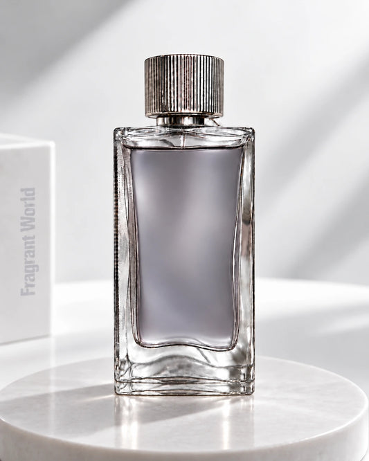 Abercrombie & Fitch FIRST INSTINCT | Recreate @visual reference 1 exactly as it is but my fragrance instead of the one in it, very naturally.
