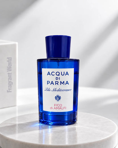Acqua Di Parma 'Blu Mediterraneo' FICO DI AMALFI | Recreate @visual reference 1 exactly as it is but my fragrance instead of the one in it, very naturally.