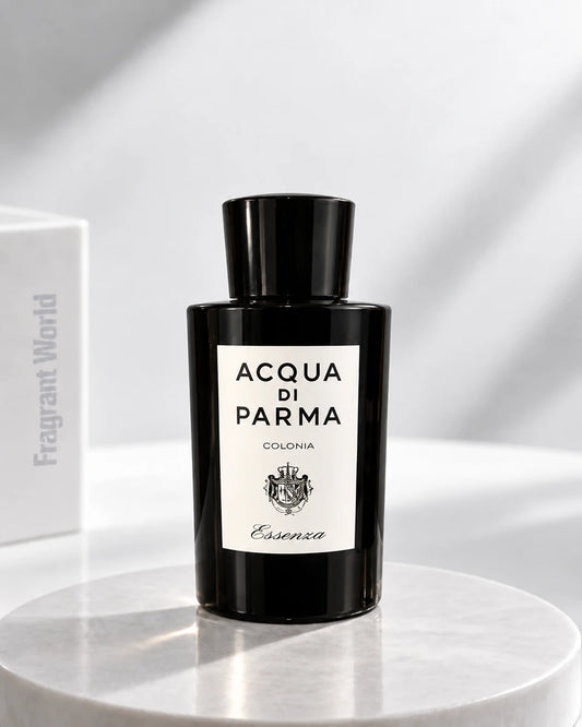 Acqua Di Parma COLONIA ESSENZA | Recreate @visual reference 1 exactly as it is but my fragrance instead of the one in it, very naturally.