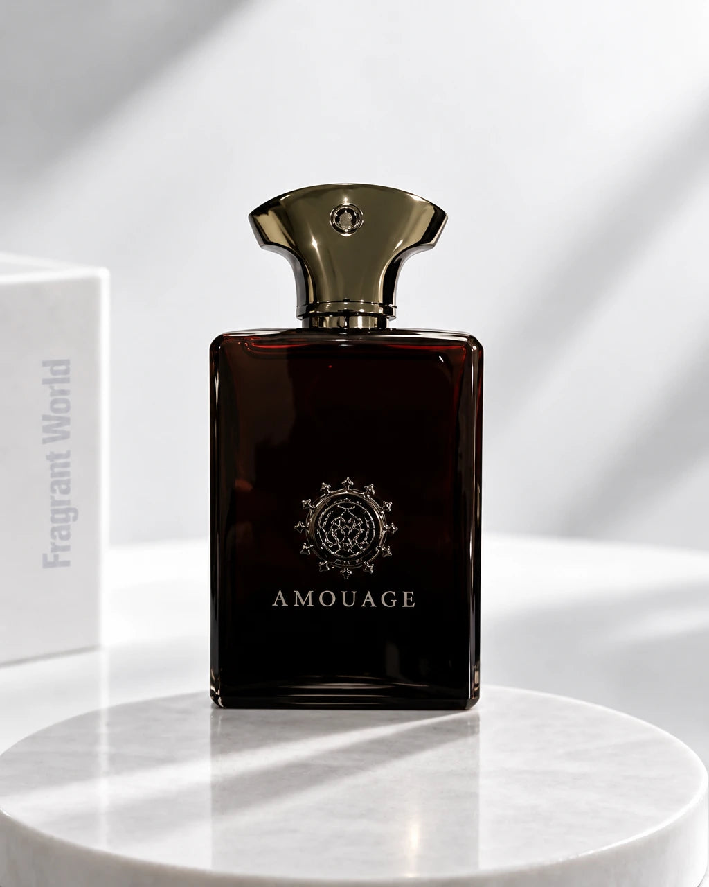 Amouage LYRIC MAN | Recreate @visual reference 1 exactly as it is but my fragrance instead of the one in it, very naturally.