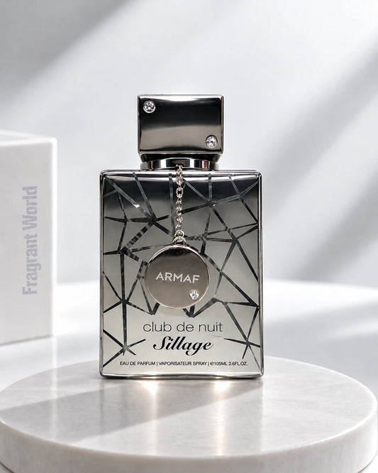 Armaf CLUB DE NUIT SILLAGE | Recreate @visual reference 1 exactly as it is but my fragrance instead of the one in it, very naturally.