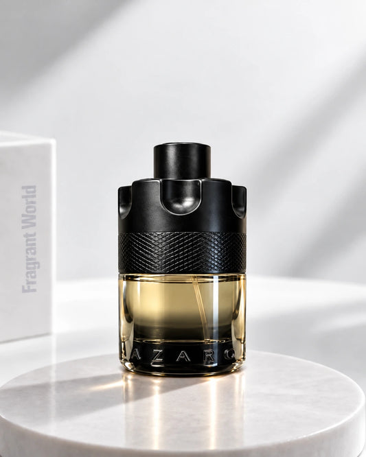 Azzaro THE MOST WANTED EDT INTENSE (2024) | Recreate @visual reference 2 exactly as it is but my fragrance instead of the one in it, very naturally.