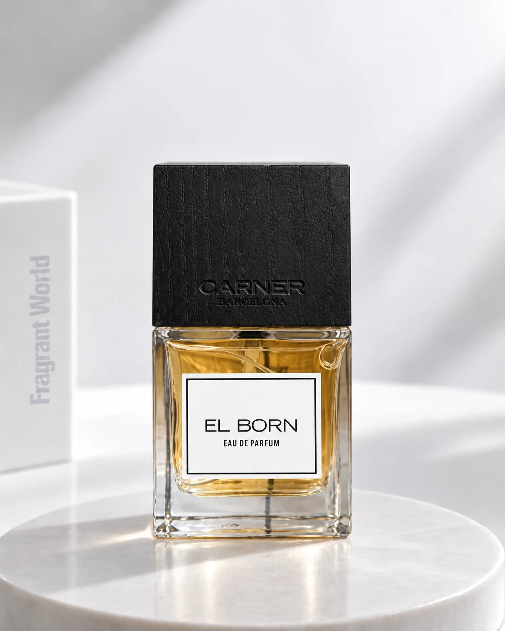 Carner Barcelona EL BORN | Recreate @visual reference 2 exactly as it is but my fragrance instead of the one in it, very naturally.