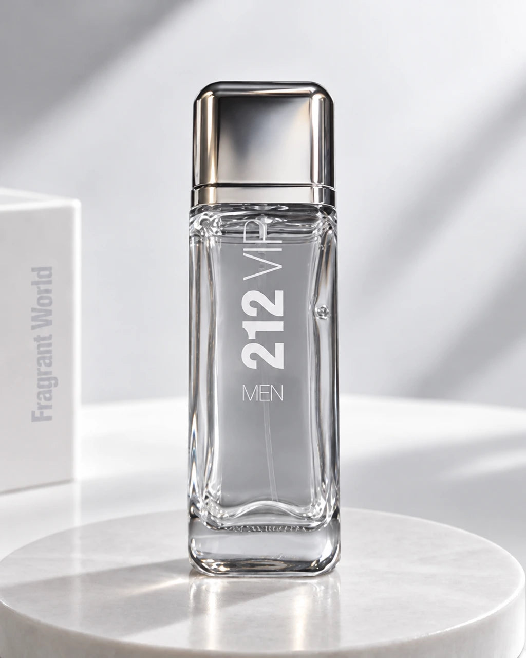Carolina Herrera 212 VIP MEN | Recreate @visual reference 1 exactly as it is but my fragrance instead of the one in it, very naturally.