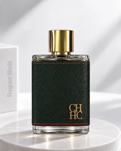 Carolina Herrera CH MEN | Recreate @visual reference 2 exactly as it is but my fragrance instead of the one in it, very naturally.