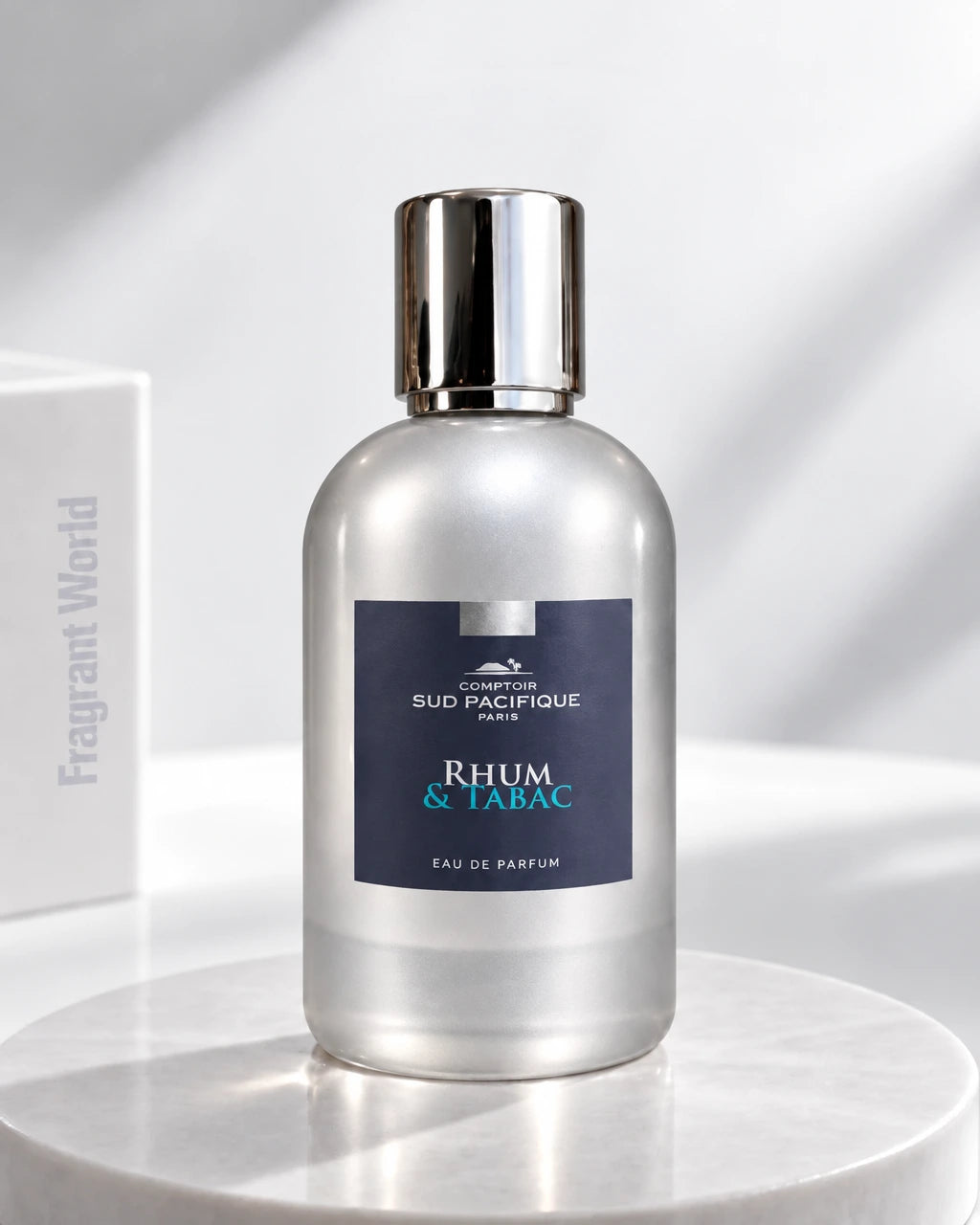 Comptoir Sud Pacifique RHUM & TABAC | Recreate @visual reference 2 exactly as it is but my fragrance instead of the one in it, very naturally.