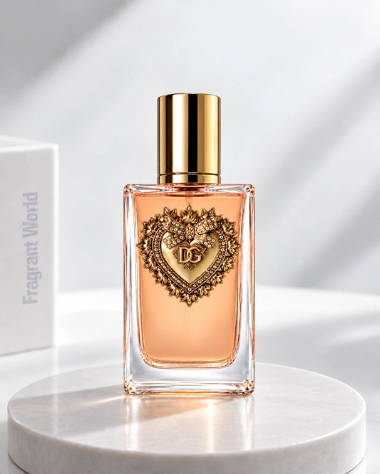 D&G DEVOTION EDP | Recreate @visual reference 2 exactly as it is but my fragrance instead of the one in it, very naturally.