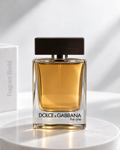 D&G THE ONE pour Homme EDT | Recreate @visual reference 2 exactly as it is but my fragrance instead of the one in it, very naturally.