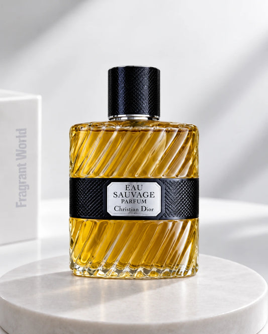 Dior EAU SAUVAGE Parfum | Recreate @visual reference 2 exactly as it is but my with my fragrance botlle instead of the one in it, very naturally.