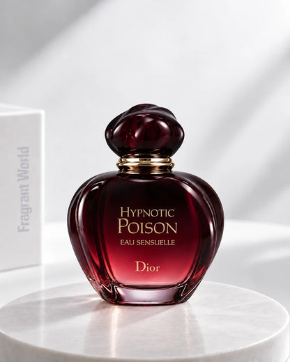 Dior HYPNOTIC POISON EAU SENSUELLE | Recreate @visual reference 2 exactly as it is but my fragrance instead of the one in it, very naturally.