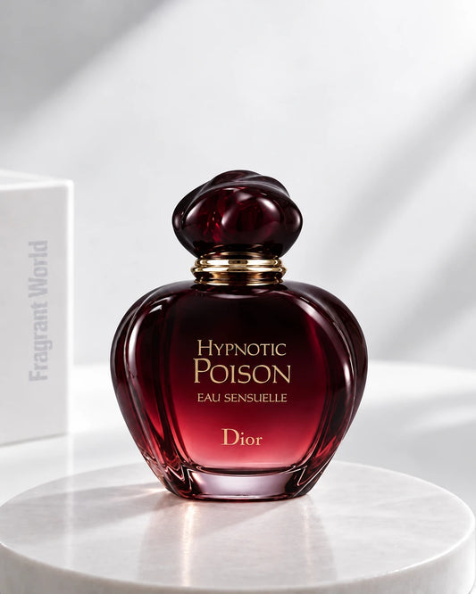 Dior HYPNOTIC POISON EAU SENSUELLE | Recreate @visual reference 2 exactly as it is but my fragrance instead of the one in it, very naturally.