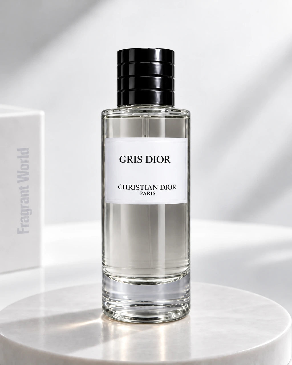 Dior 'La Collection Privée' GRIS DIOR | Recreate @visual reference 2 exactly as it is but my fragrance instead of the one in it, very naturally.