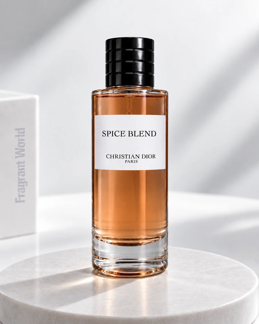 Dior 'Maison Christian Dior' SPICE BLEND | Recreate @visual reference 2 exactly as it is but my with my fragrance botlle instead of the one in it, very naturally.