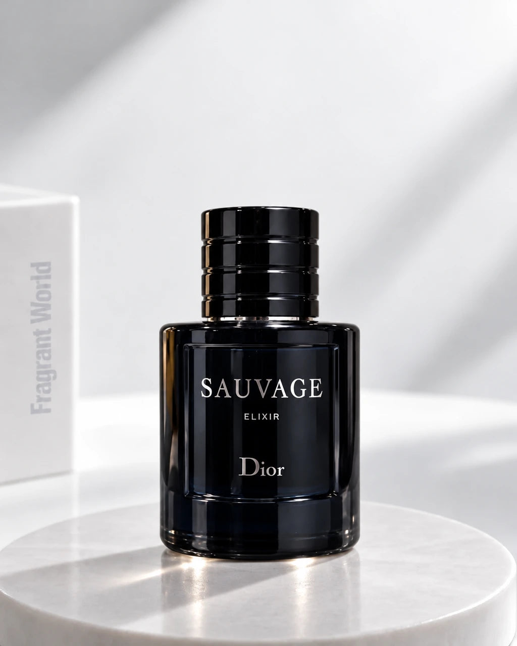 Dior SAUVAGE ELIXIR | Recreate @visual reference 2 exactly as it is but my fragrance instead of the one in it, very naturally.