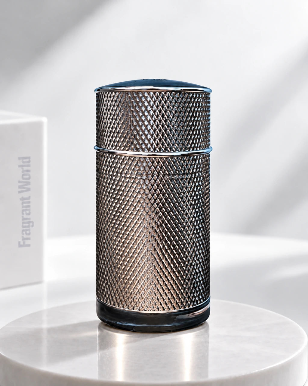 Dunhill Icon | Recreate @visual reference 2 exactly as it is but my fragrance instead of the one in it, very naturally.
