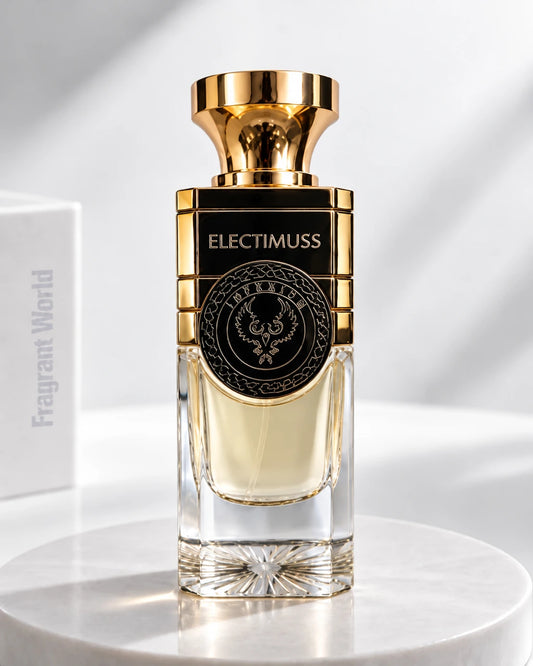 Electimuss IMPERIUM | Recreate @visual reference 2 exactly as it is but my fragrance instead of the one in it, very naturally.