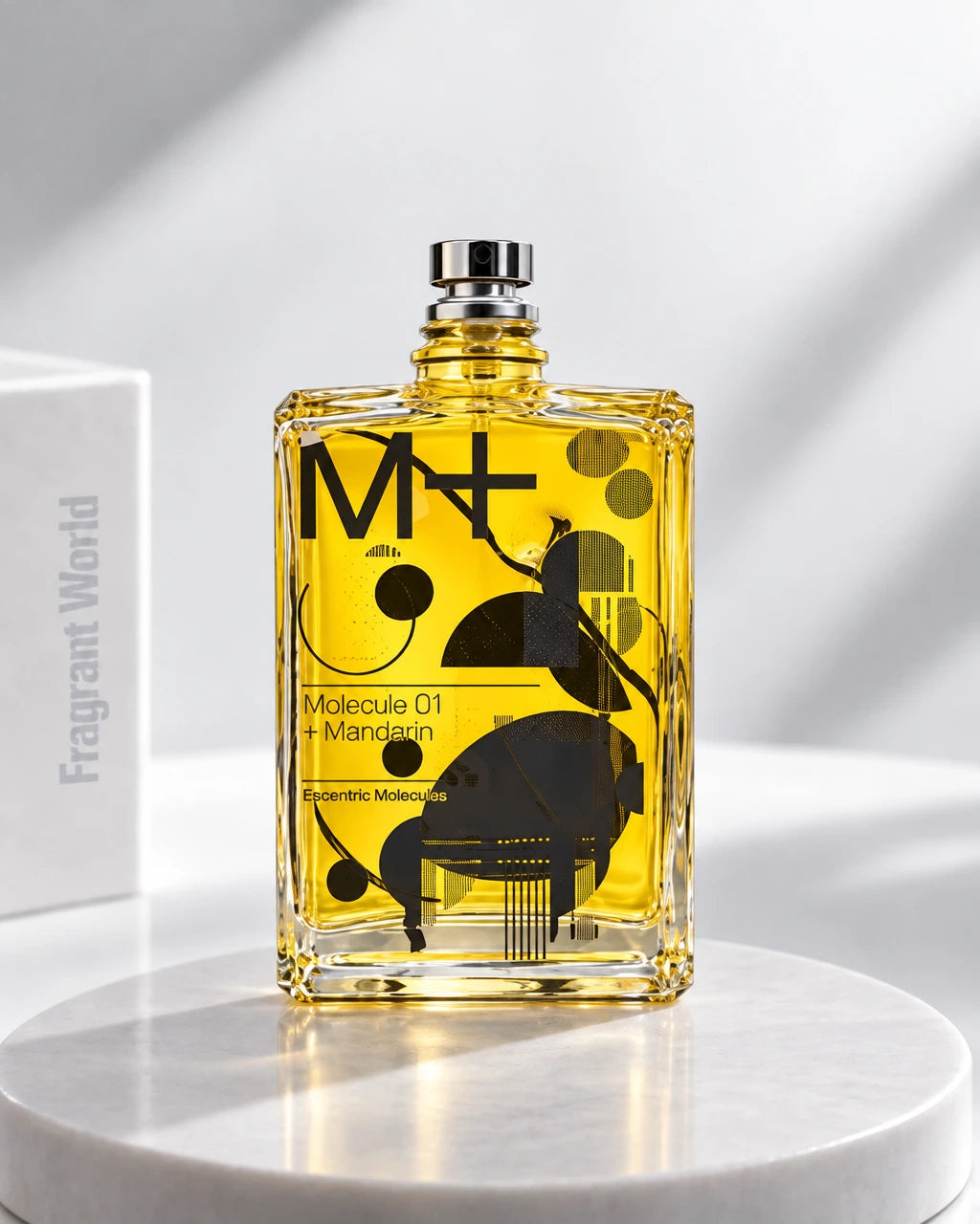 Escentric Molecules MOLECULE 01 + MANDARIN | Recreate @visual reference 2 exactly as it is but my fragrance instead of the one in it, very naturally.