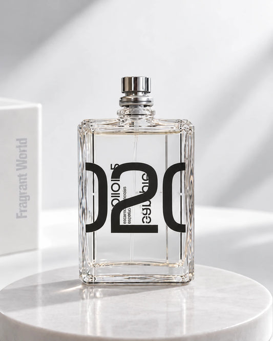 Escentric Molecules MOLECULE 02 | Recreate @visual reference 2 exactly as it is but my fragrance instead of the one in it, very naturally.
