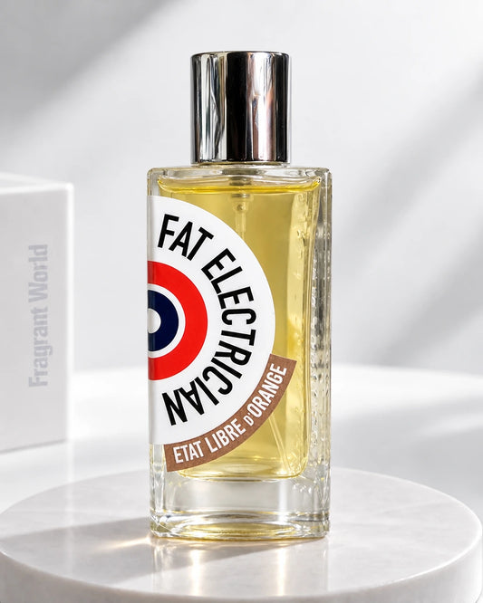 Etat Libre d'Orange FAT ELECTRICIAN | Recreate @visual reference 2 exactly as it is but my fragrance instead of the one in it, very naturally.