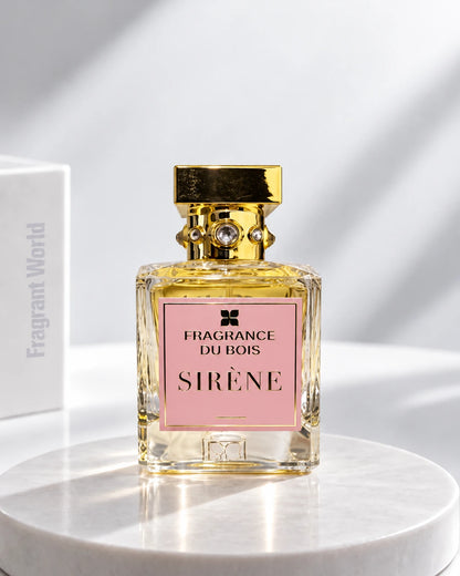 Fragrance Du Bois SIRÈNE | Recreate @visual reference 2 exactly as it is but my fragrance instead of the one in it, very naturally.