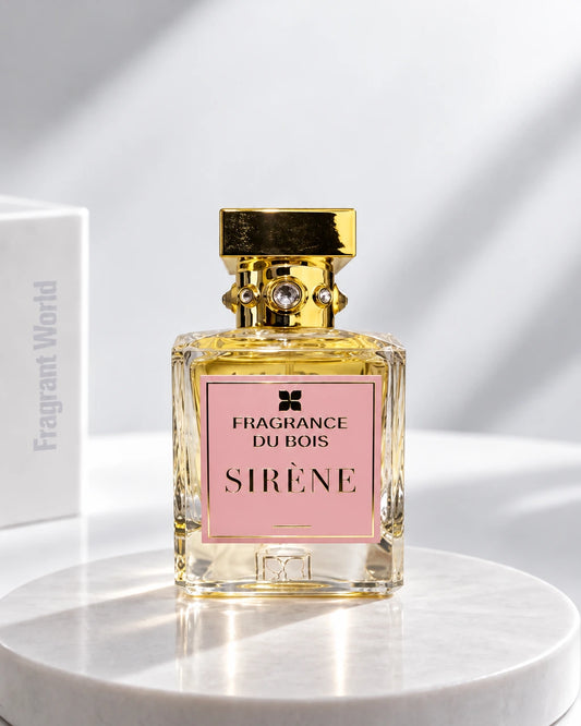 Fragrance Du Bois SIRÈNE | Recreate @visual reference 2 exactly as it is but my fragrance instead of the one in it, very naturally.