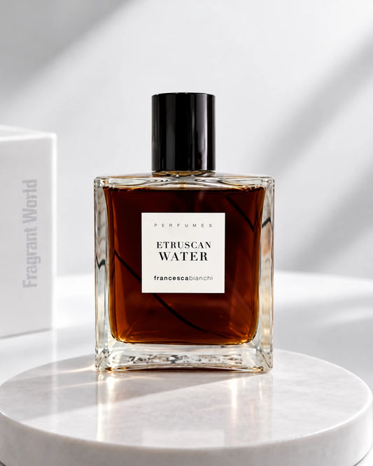 Francesca Bianchi ETRUSCAN WATER | Recreate @visual reference 2 exactly as it is but my fragrance instead of the one in it, very naturally.