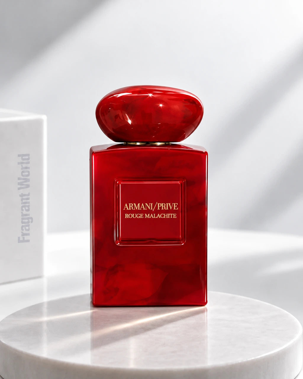 Giorgio Armani 'Prive' ROUGE MALACHITE | Recreate @visual reference 2 exactly as it is but my fragrance instead of the one in it, very naturally.