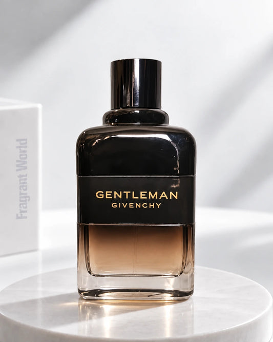 Givenchy GENTLEMAN BOISÉE | Recreate @visual reference 2 exactly as it is but my fragrance instead of the one in it, very naturally.