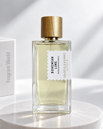 Goldfield & Banks BOHEMIAN LINE | Recreate @visual reference 2 exactly as it is but my fragrance instead of the one in it, very naturally.