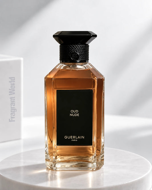 Guerlain "L'Art & La Matière" OUD NUDE | Recreate @visual reference 2 exactly as it is but my fragrance instead of the one in it, very naturally.