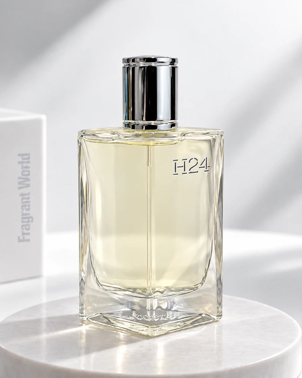 Hermès H24 EDT | Recreate @visual reference 2 exactly as it is but my fragrance instead of the one in it, very naturally.