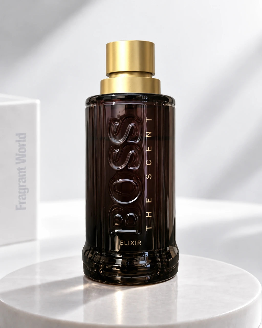 Hugo Boss THE SCENT ELIXIR FOR HIM | Recreate @visual reference 2 exactly as it is but my fragrance instead of the one in it, very naturally.