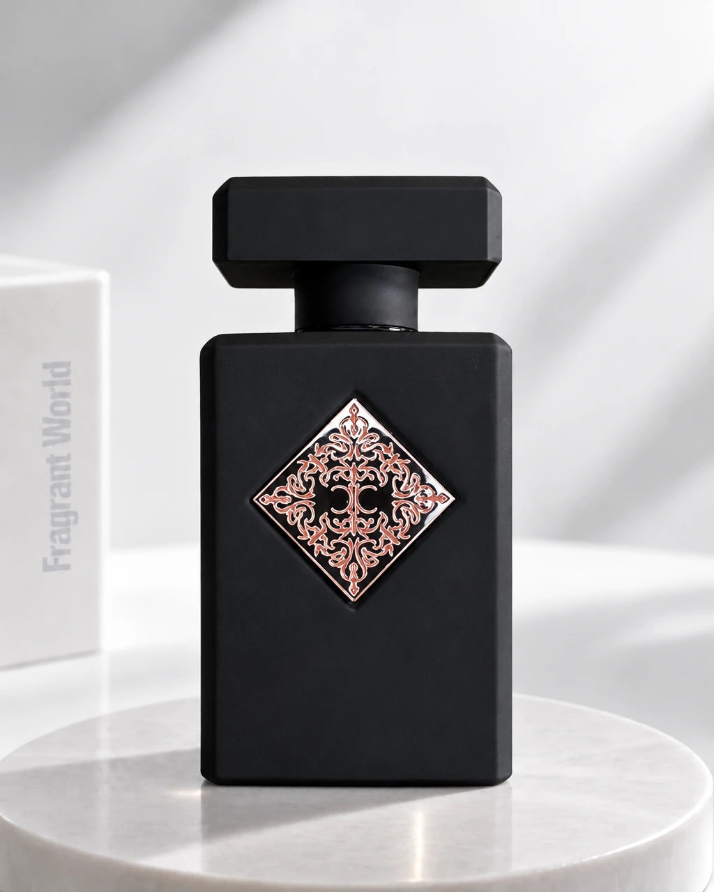 Initio Parfums ABSOLUTE APHRODISIAC | Recreate @visual reference 2 exactly as it is but my fragrance instead of the one in it, very naturally.