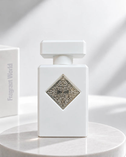 Initio Parfums REHAB | Recreate @visual reference 2 exactly as it is but my fragrance instead of the one in it, very naturally.