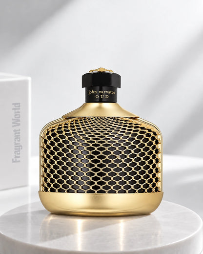 John Varvatos Oud | Recreate @visual reference 2 exactly as it is but my fragrance instead of the one in it, very naturally.